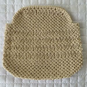Vintage Macrame Bermuda Bag Cover